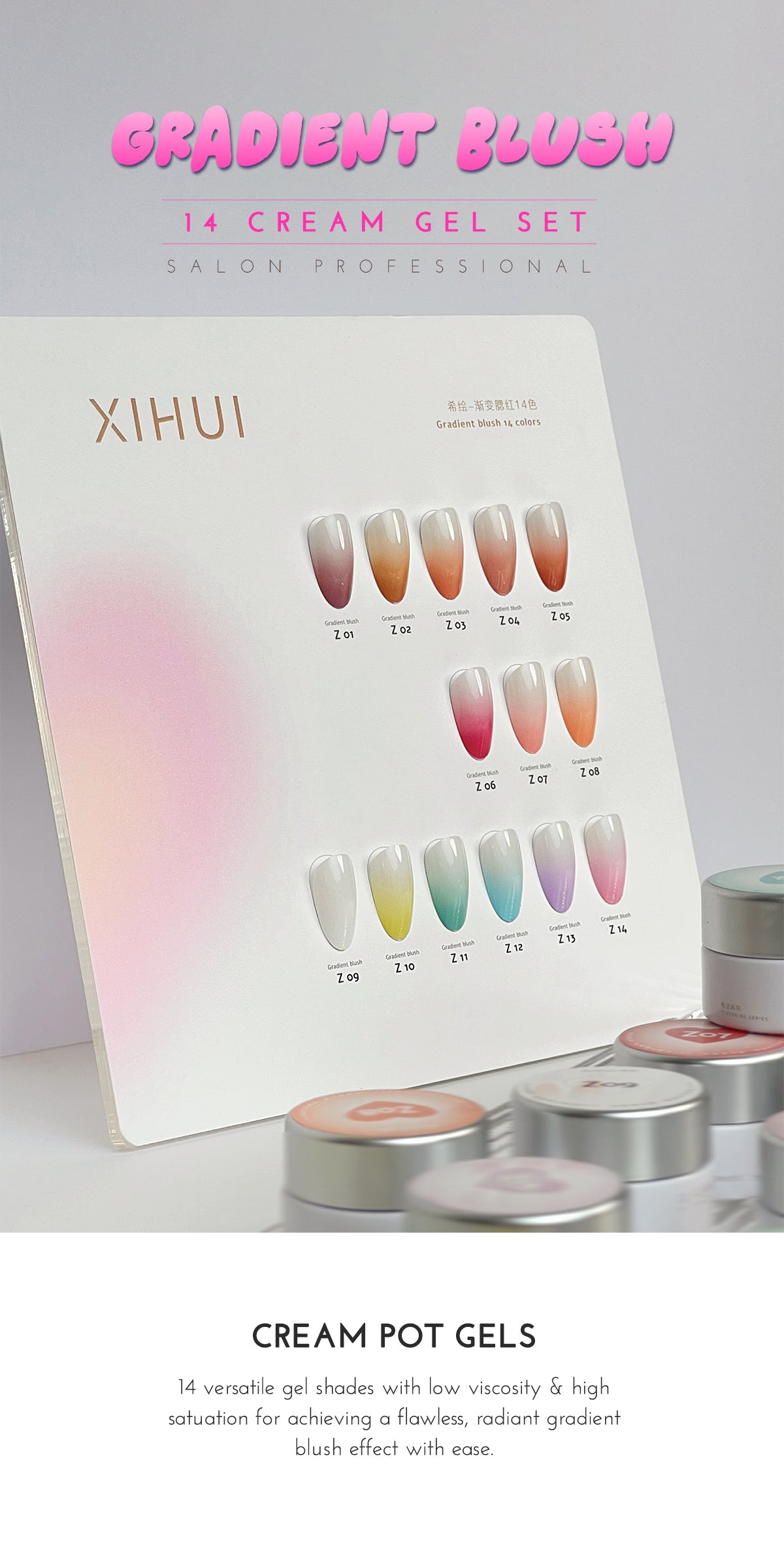 Xi Hui Gradient Blush Collection Lookbook