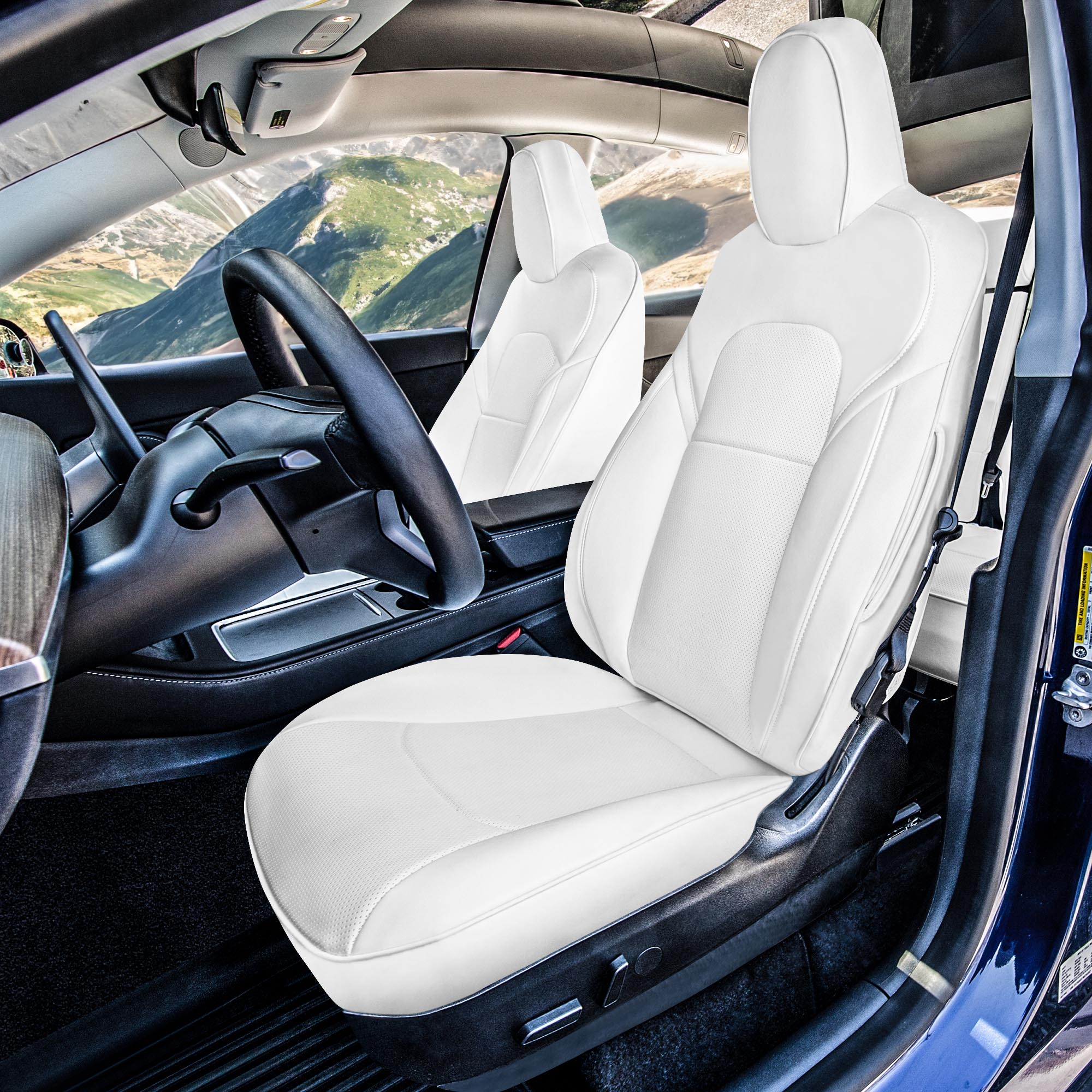 2020-2024 Tesla Model Y Floor Mats Interior Liners (5 or 7 Seater)
