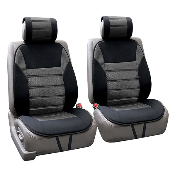 Premium Car Seat Cushions - Front Set Beige