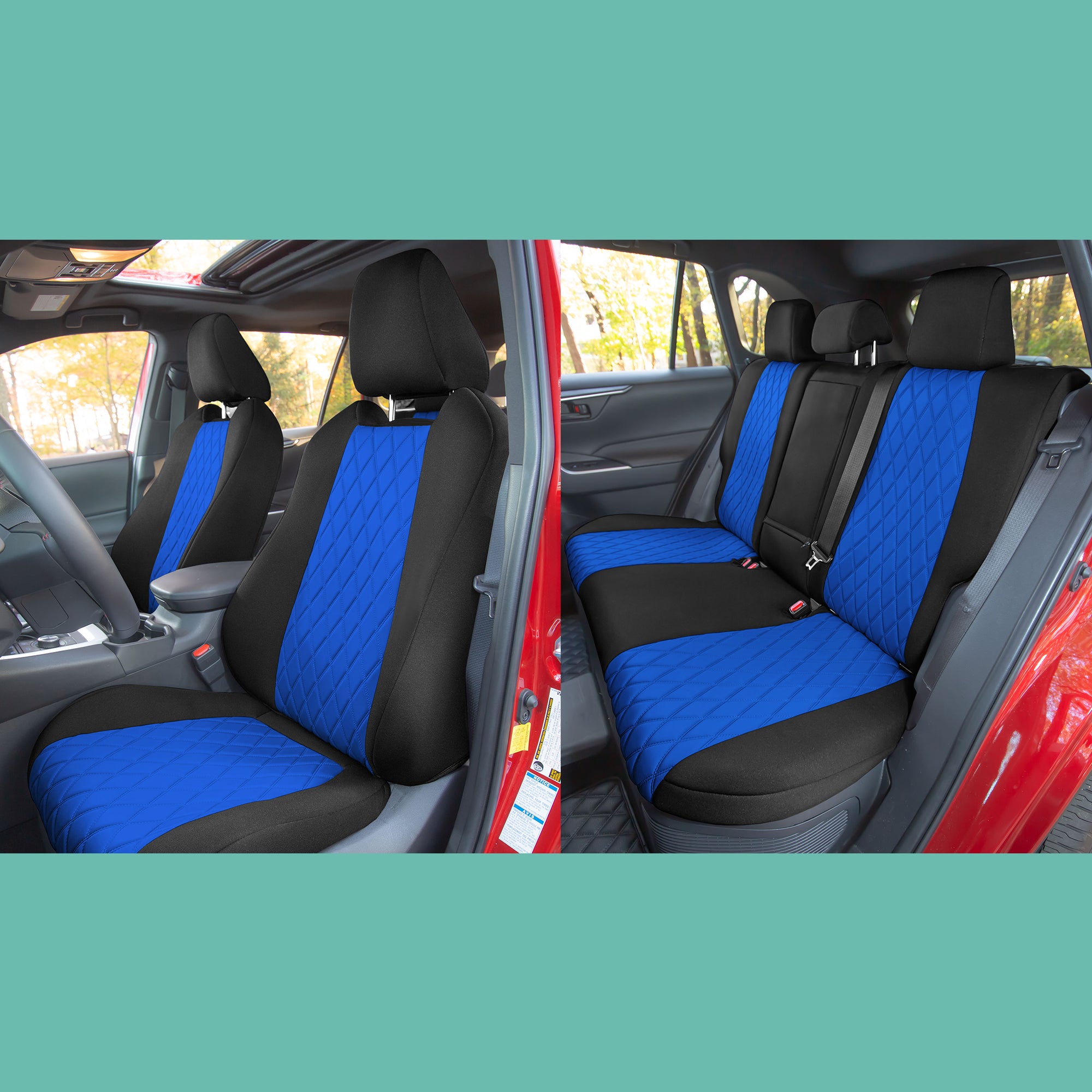 Toyota Rav4 Hybrid | Hybrid Prime 2021-2024 - Front Set Seat Covers -