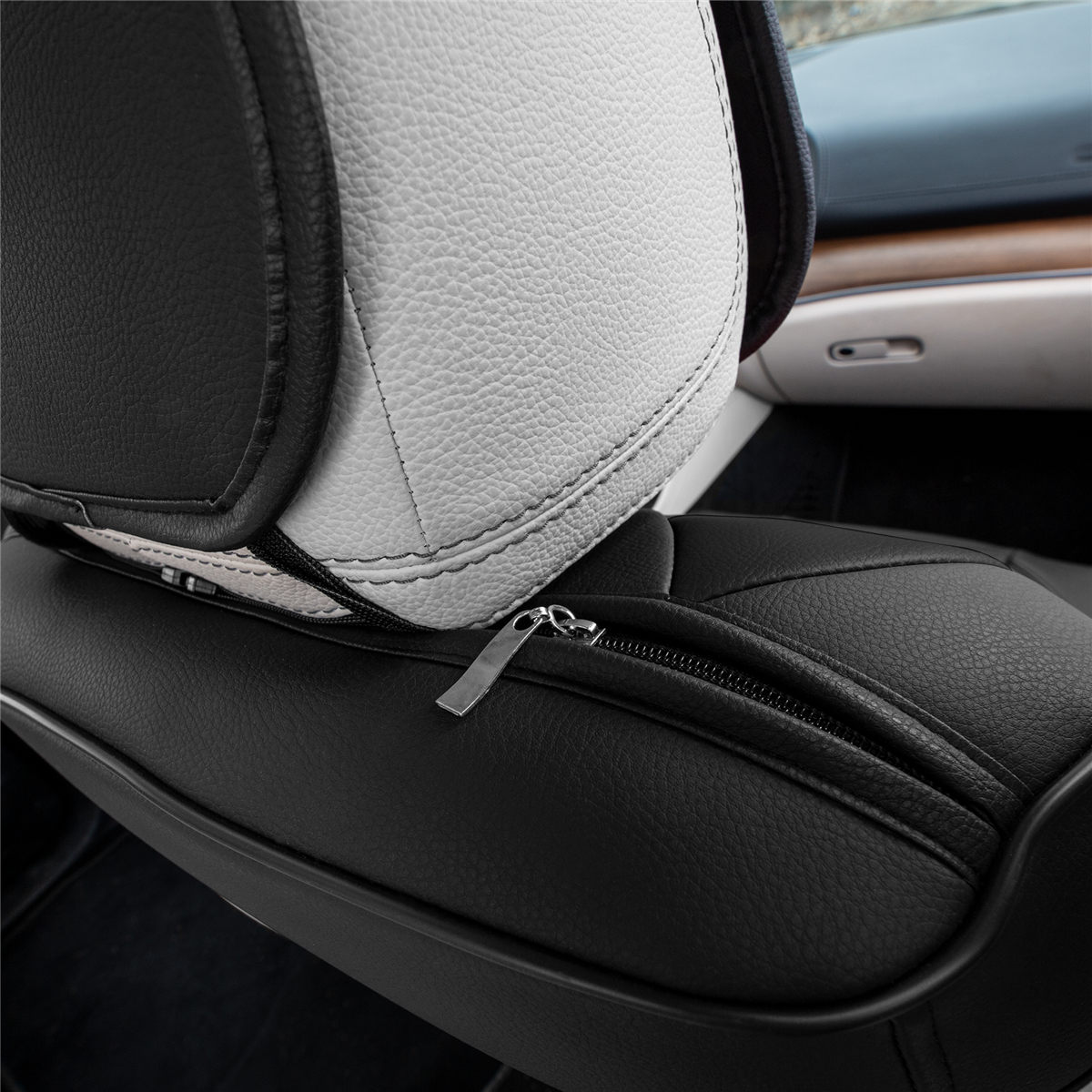 Deluxe Faux Leather Seat Covers for Cars