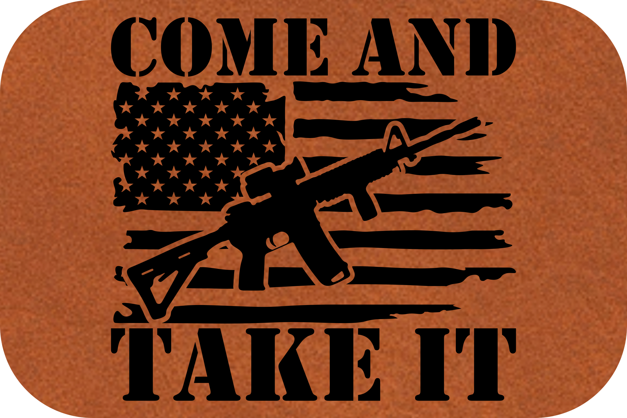 Come and Take it 2A Patch SVG