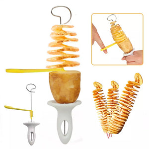 Potato Spiral Cutter: Spiral vegetable tool - sailonstore.com - Spiral Cutter For Vegetables