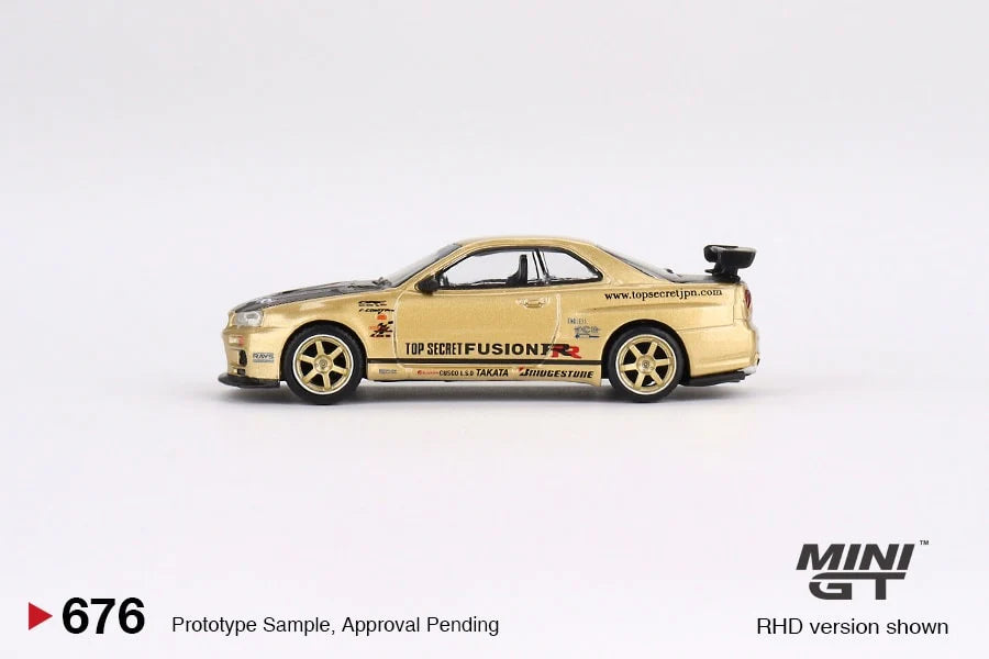 [Pre-order] Mini GT Japan Exclusive Top Secret Nissan Skyline GT-R (R34)
