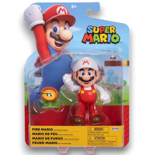 Super Mario Bros. Action Figure 13cm: L'eroe dei videogiochi! –  le3cgiocattoli