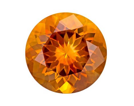 citrine coloured gemstone