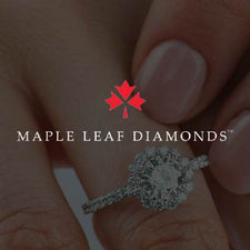 maple leaf diamonds engagement rings logo