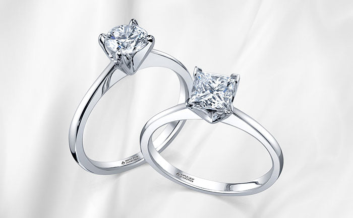 maple leaf diamond engagement rings