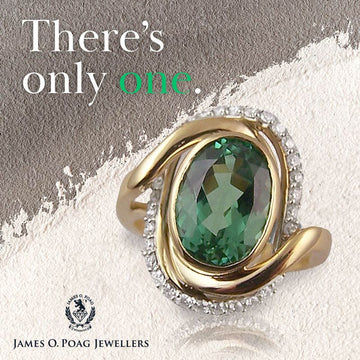 custom designed emerald ring