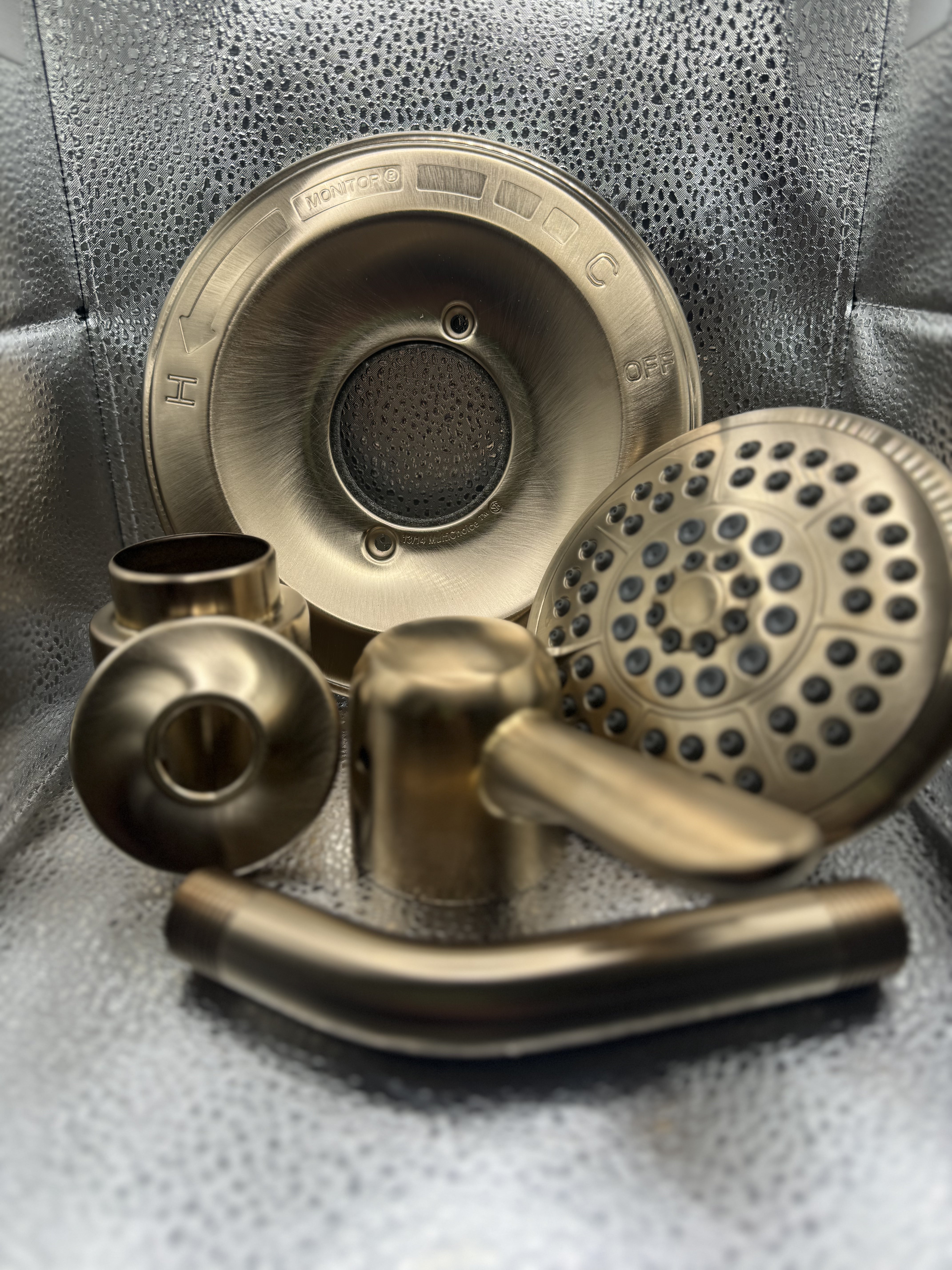 T-14438-CZ Delta Tub and Shower Trim