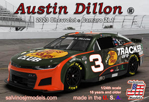 Richard Childress Racing, Austin Dillon, 2023 NEXT GEN "Bass Pro Shop"Chevrolet Camaro - Fast Trax Hobbies 