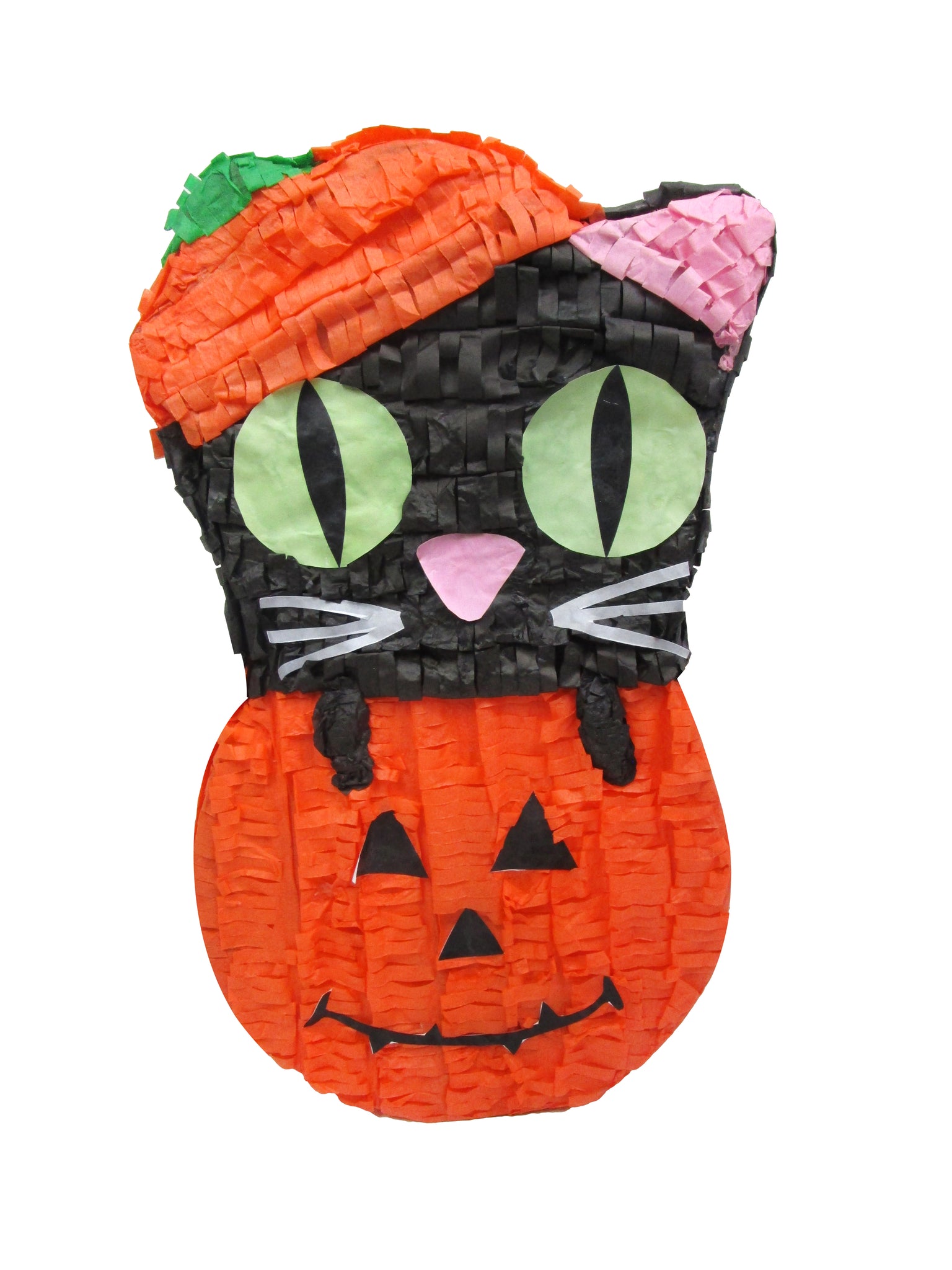 Standard Cat in Pumpkin Pinata | Cat in Pumpkin Halloween Pinata