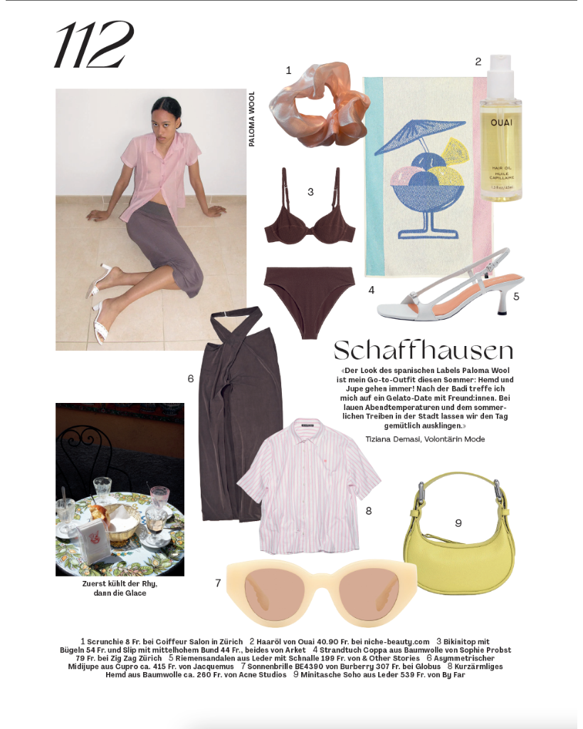 Press Feature Annabelle ZigZagZurich Coppa Beach Towel