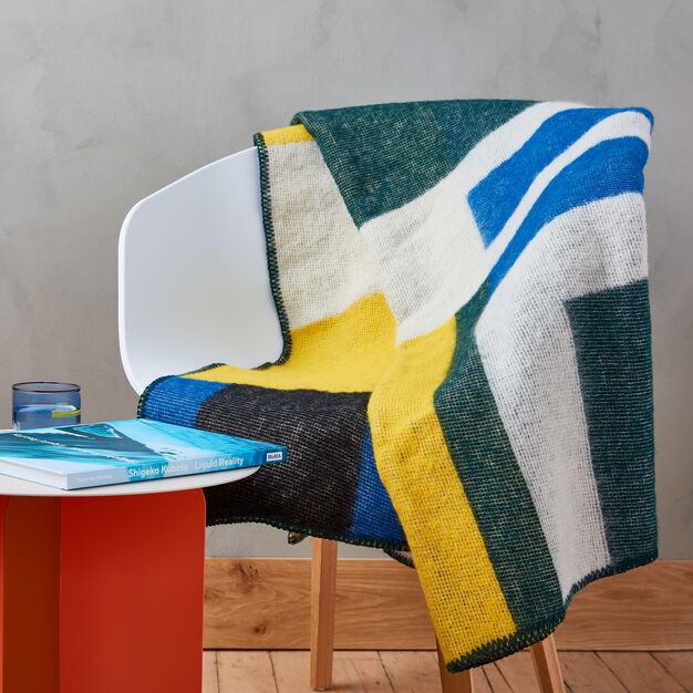 MoMA Exclusive: Color Grid Wool Blanket