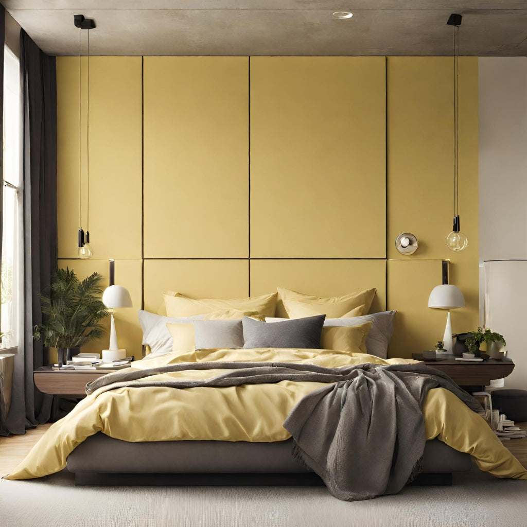 Yellow Modern Bedroom ZigZagZurich