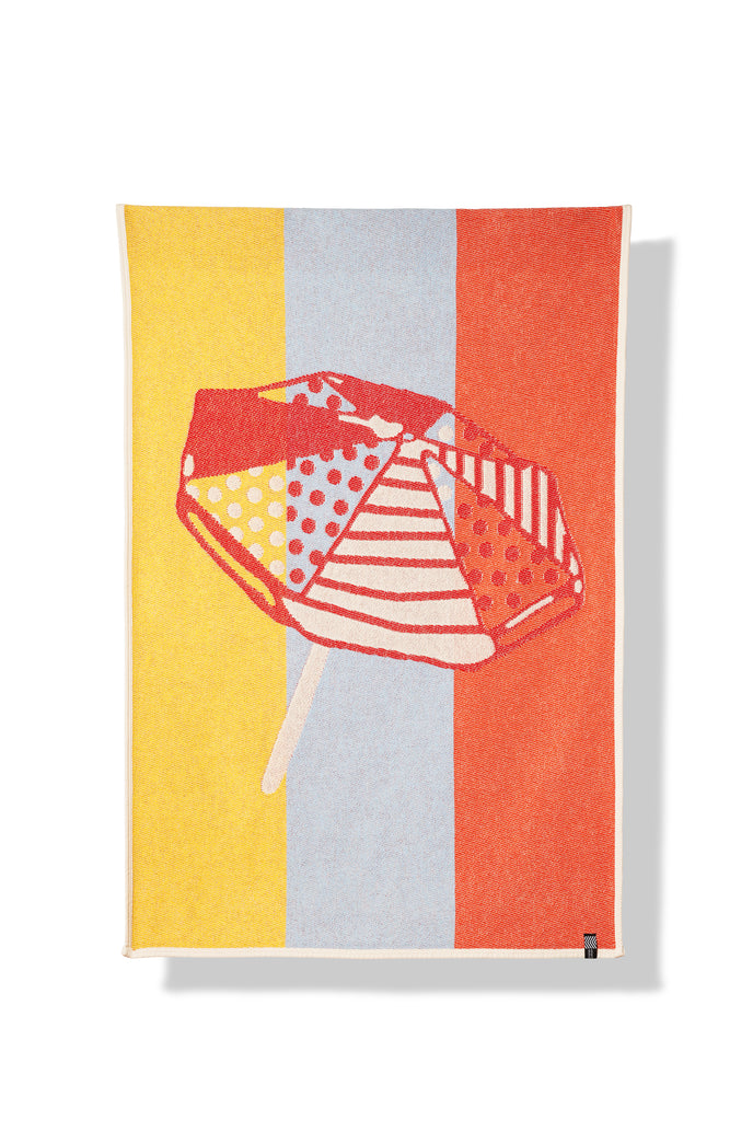 Parasol De Playa Cotton Beach Towels / Mini Blankets - by Michele Rondelli