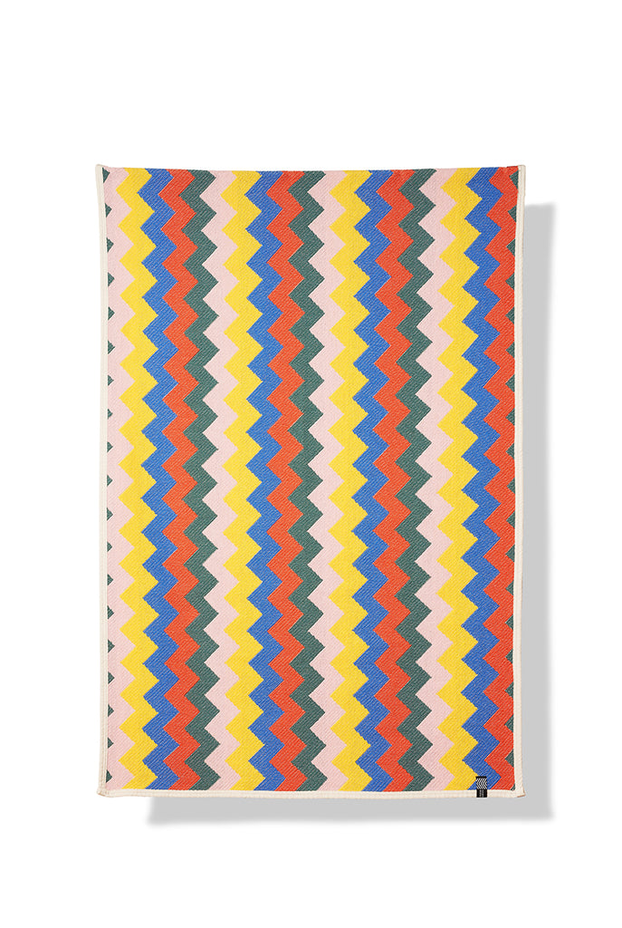 ZZZ Trois serviettes de plage en coton / Mini couvertures - par Michele Rondelli