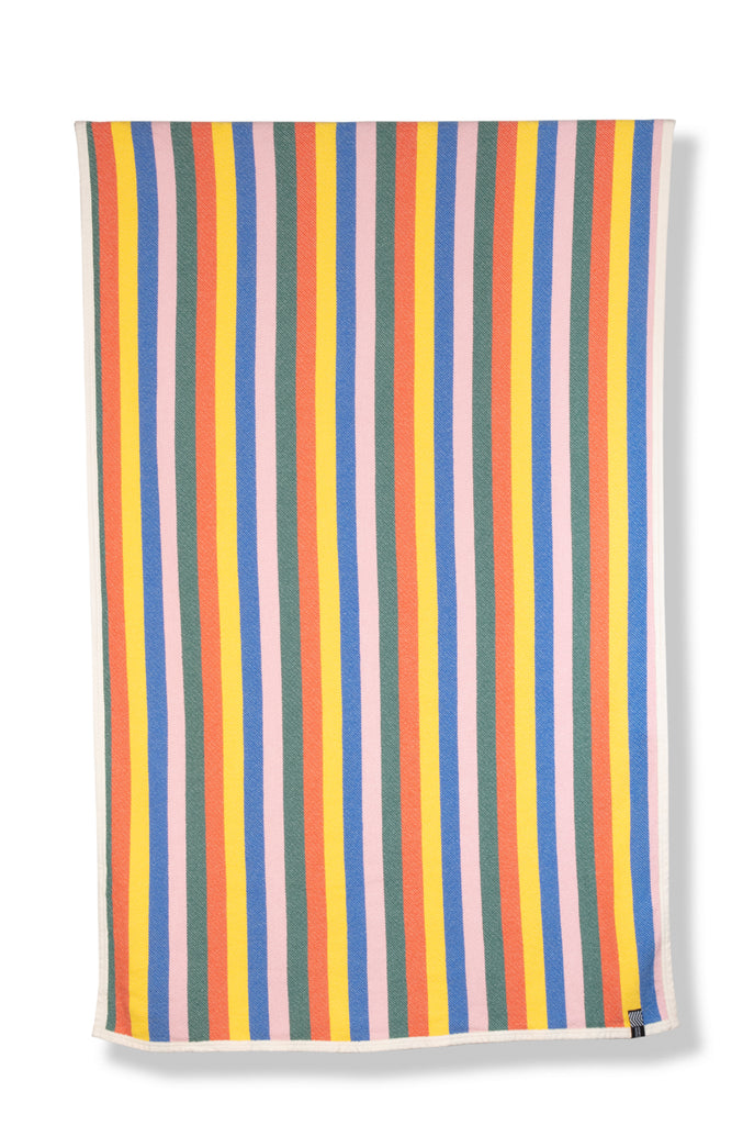 Lines Col. Two Beach Towel by Michele Rondelli