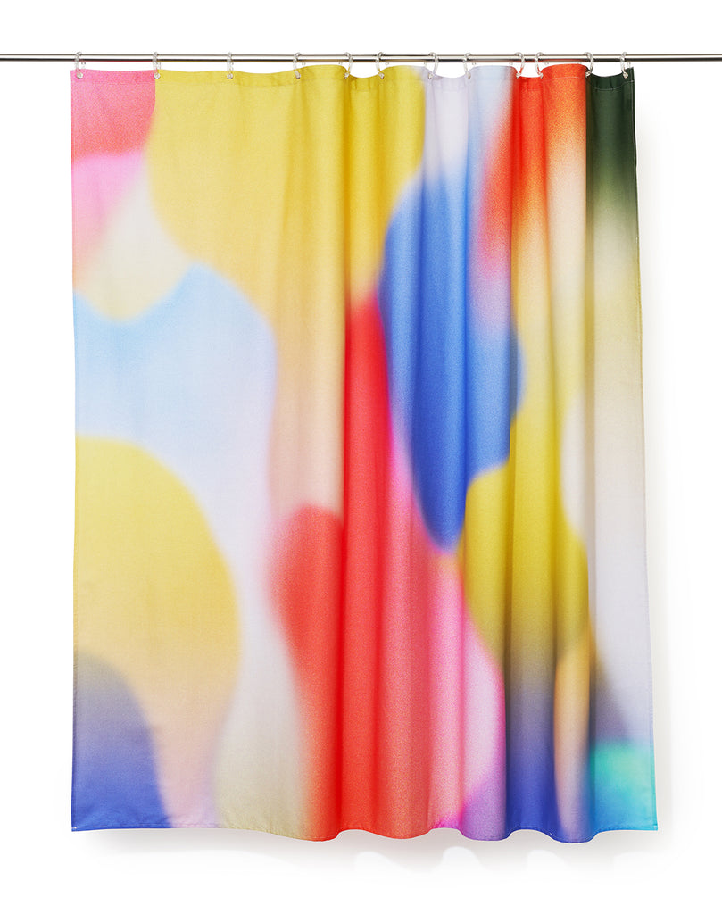 Flame Artist Cotton Shower Curtain ( Waterproof ) by Sophie Probst