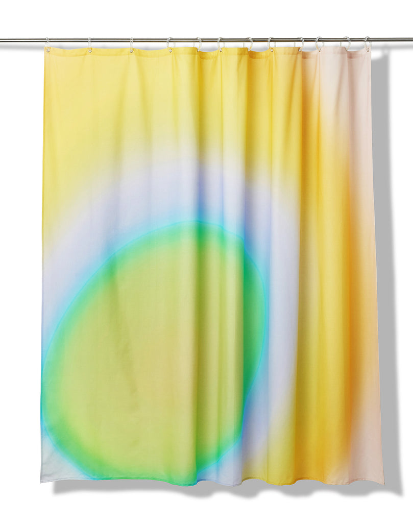 Glow Artist Cotton Shower Curtain ( Waterproof ) by Michele Rondelli