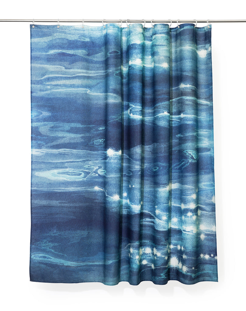 Reflection Artist Cotton Shower Curtain ( Waterproof ) by Karina Eibatova