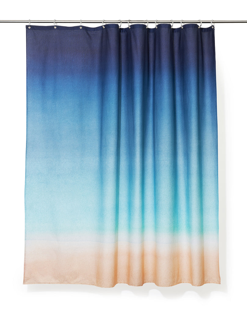 The Beach Artist Cotton Shower Curtain ( Waterproof ) by Karina Eibatova