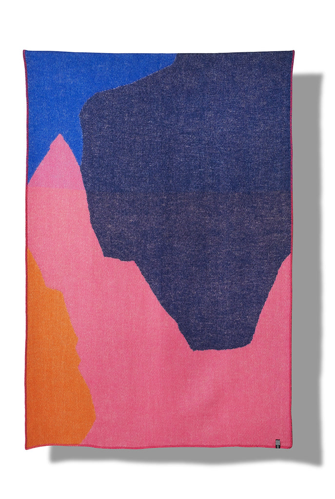 Sasso Wool Blanket by Studio Surface Service