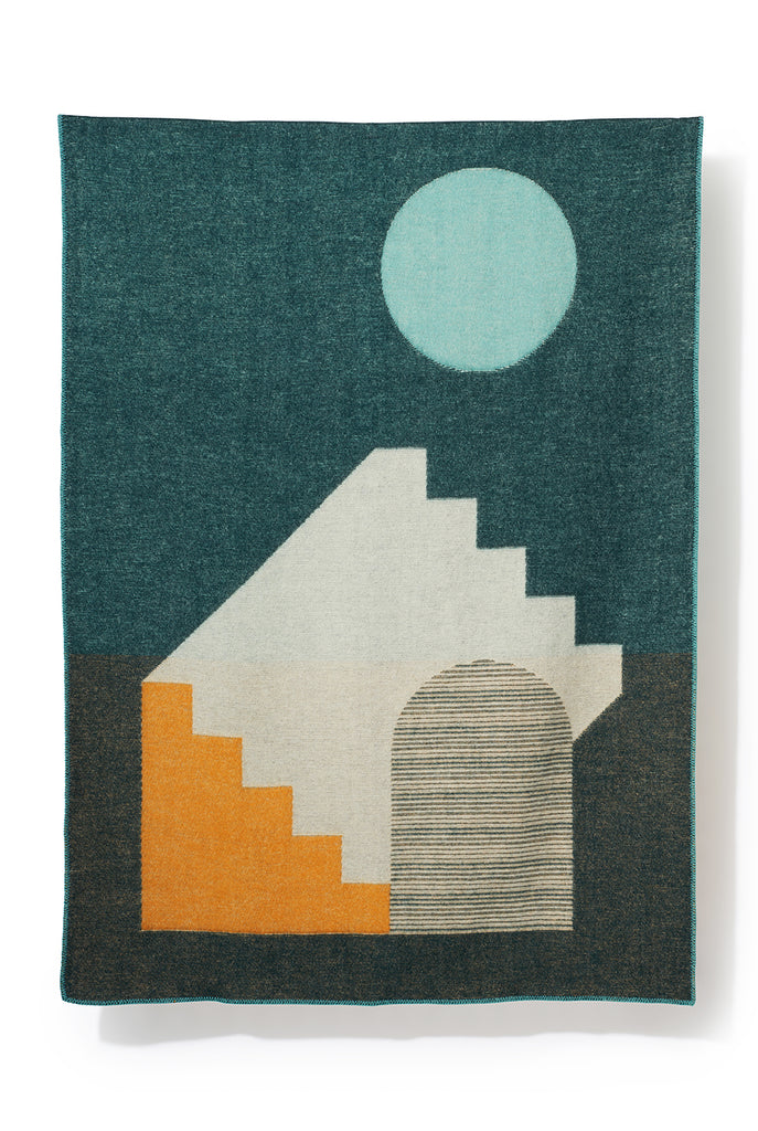 Aspect Wool Blanket by Yanyi Ha