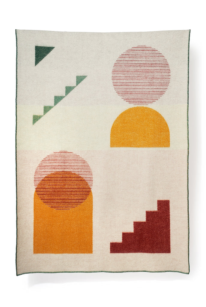Framework Wool Blanket by Yanyi Ha