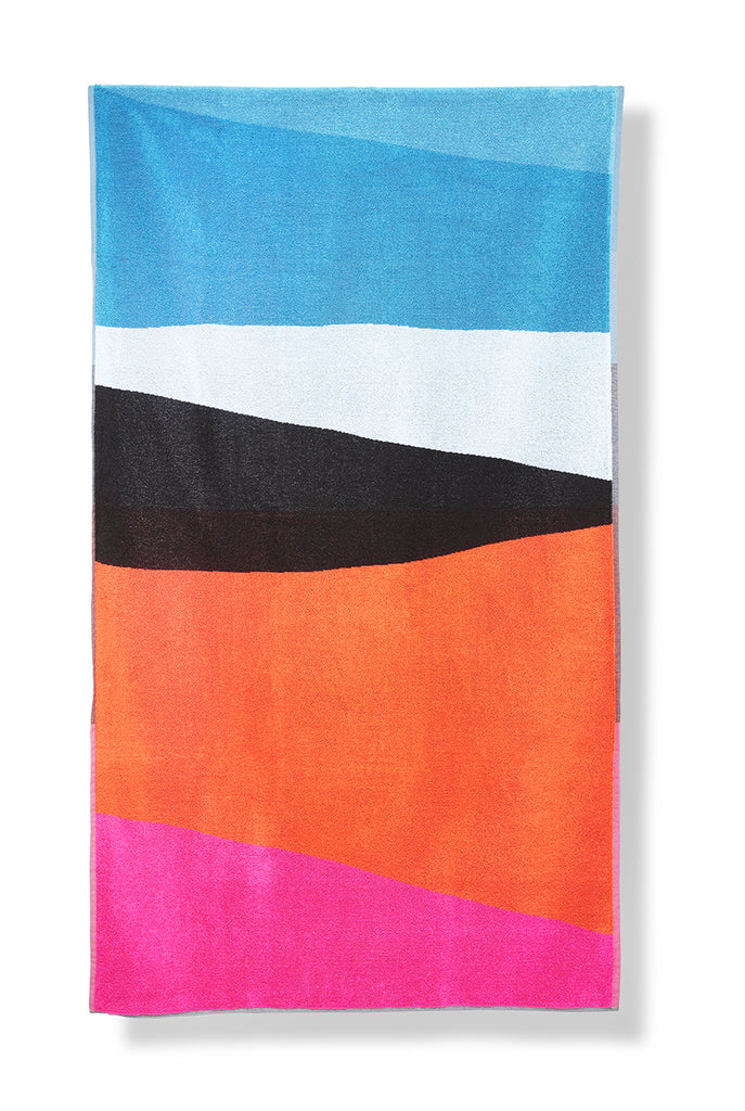 "Sabbie " XL Frotte / Terry Beach Towel by Mara Tschudi