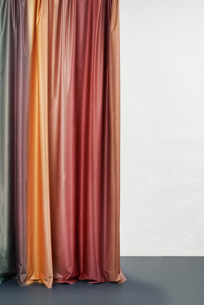 Sea Stripe Artist Blackout Curtain by Soojung Park - Extra Wide