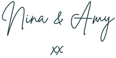 Signature of Fri Period founders, Nina & Amy