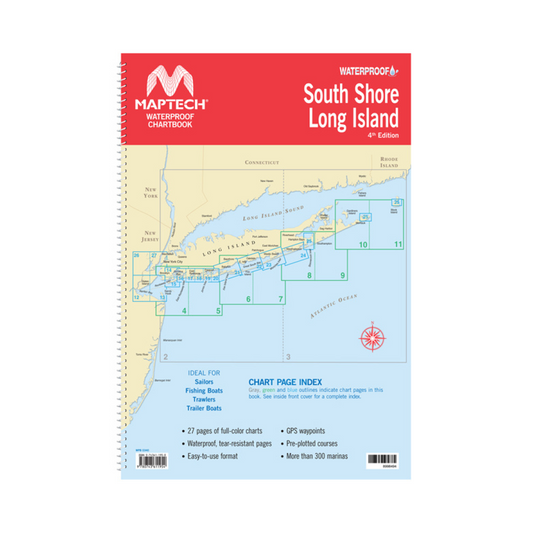 Maptech Waterproof Chartbook Cape Cod Canal to Casco Bay, Maine