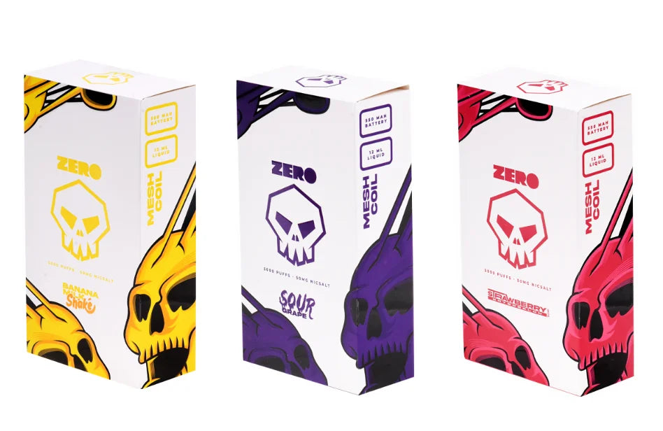 CAIXA ZERO 5000PUFFS - 10 UNIDADES 1