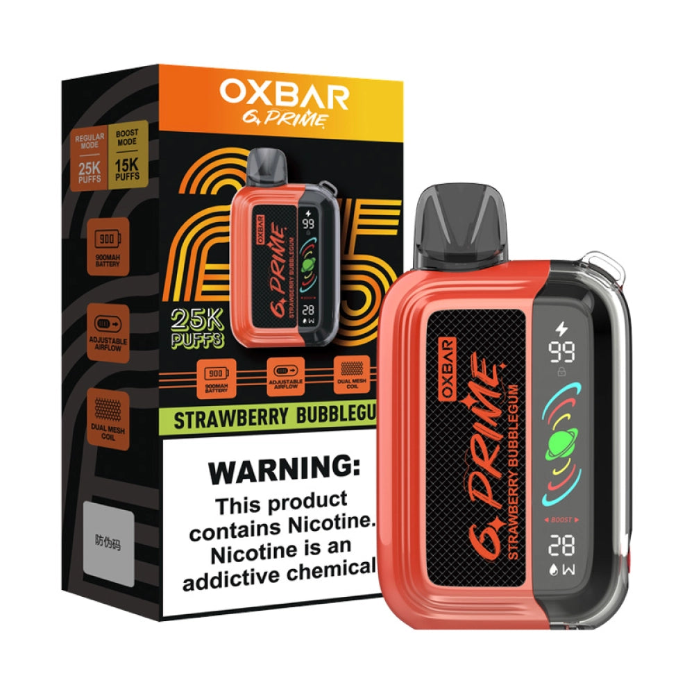 CAIXA OXBAR G PRIME 25.000 - 10 UNIDADES 1