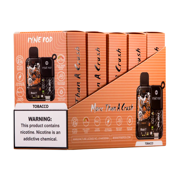 CAIXA PYNE POD 8500 PUFFS - 10 UNIDADES 1