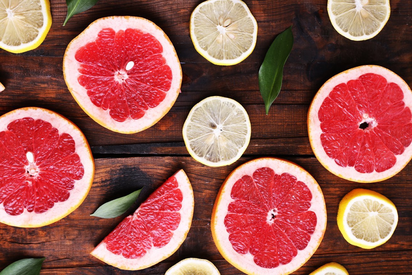 Pink grapefruit energizing many benefits ATTITUDE