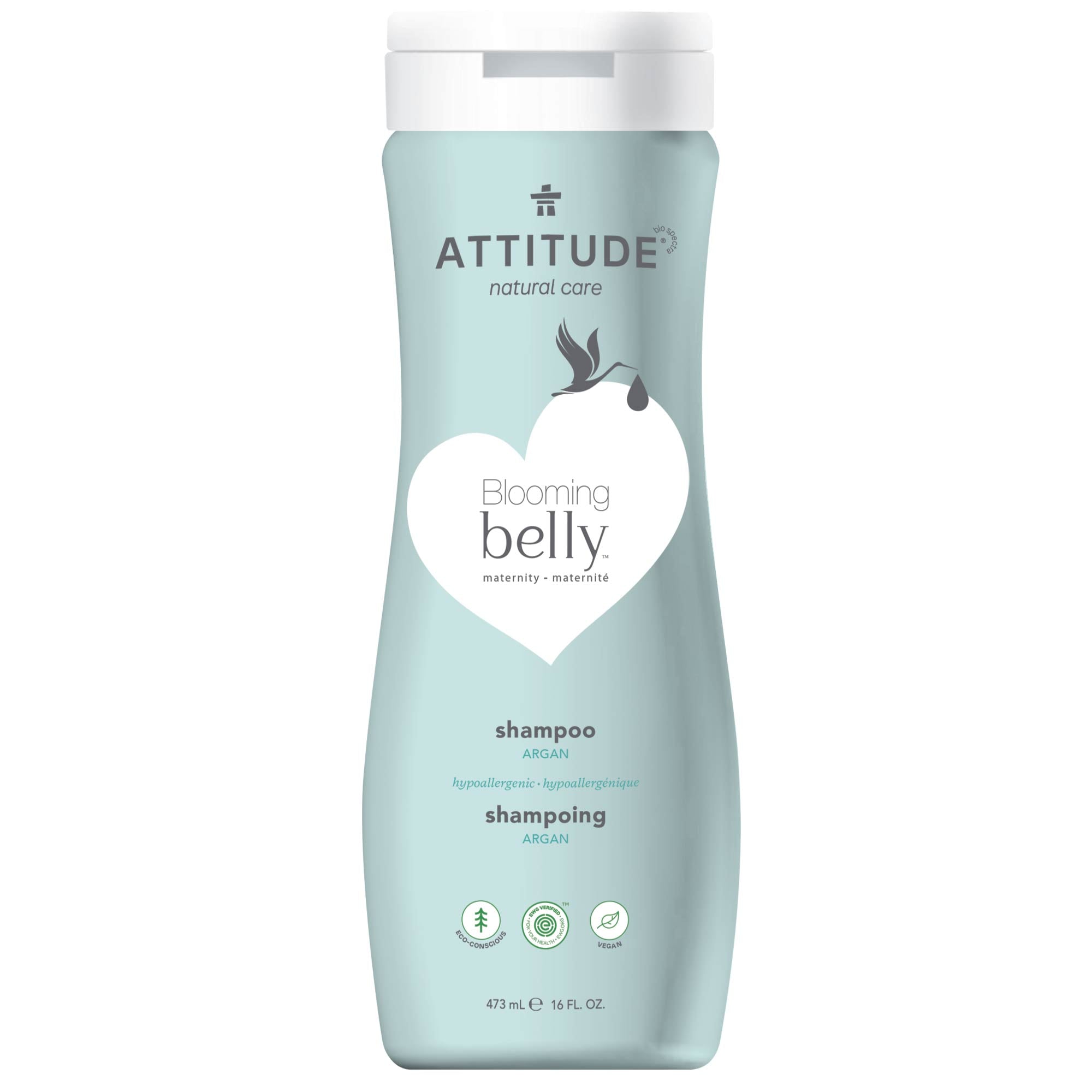 ATTITUDE Blooming belly™ Pregnancy Shampoo  Argan 11011_en?_main? 473 mL