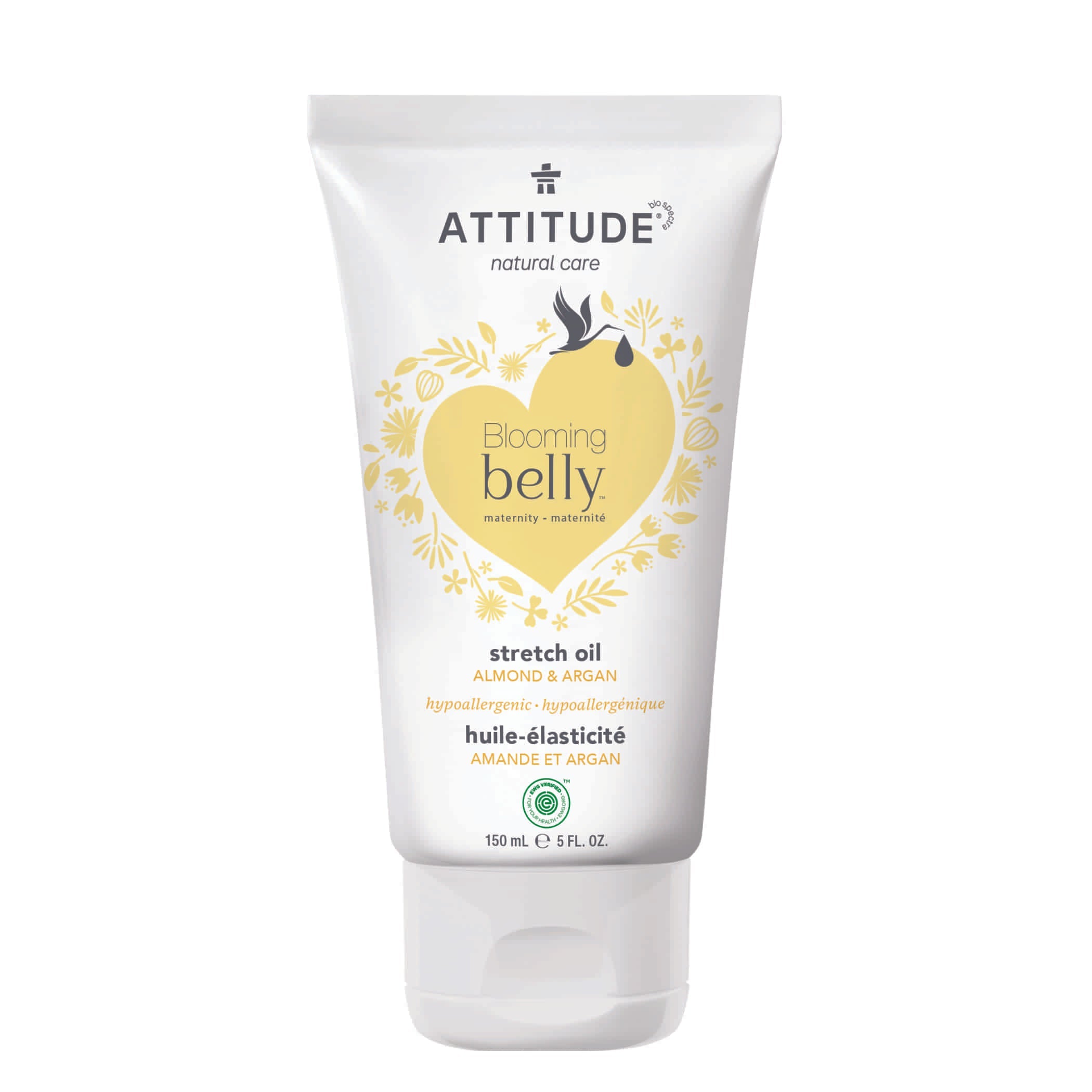 ATTITUDE Blooming belly™ Pregnancy Stretch Marks Oil Almond & Argan 18111_en?_main? 150 mL