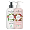 ATTITUDE Super Leaves™ - Bundle Liquid Hand Soap + Body Lotion - Vine Leaves and pomegranate_en?_main?