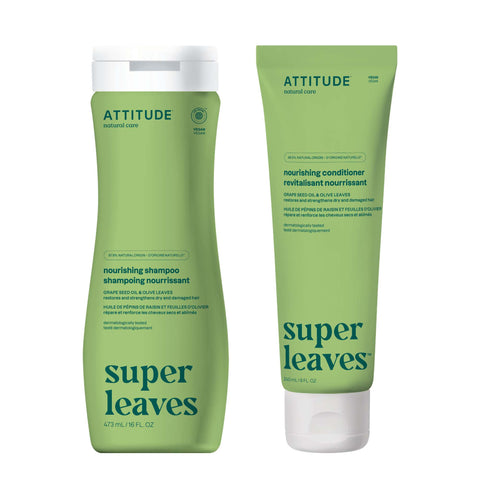 Nourishing shampoo and conditioner | ATTITUDE