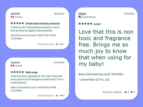 testimonies baby dish soap