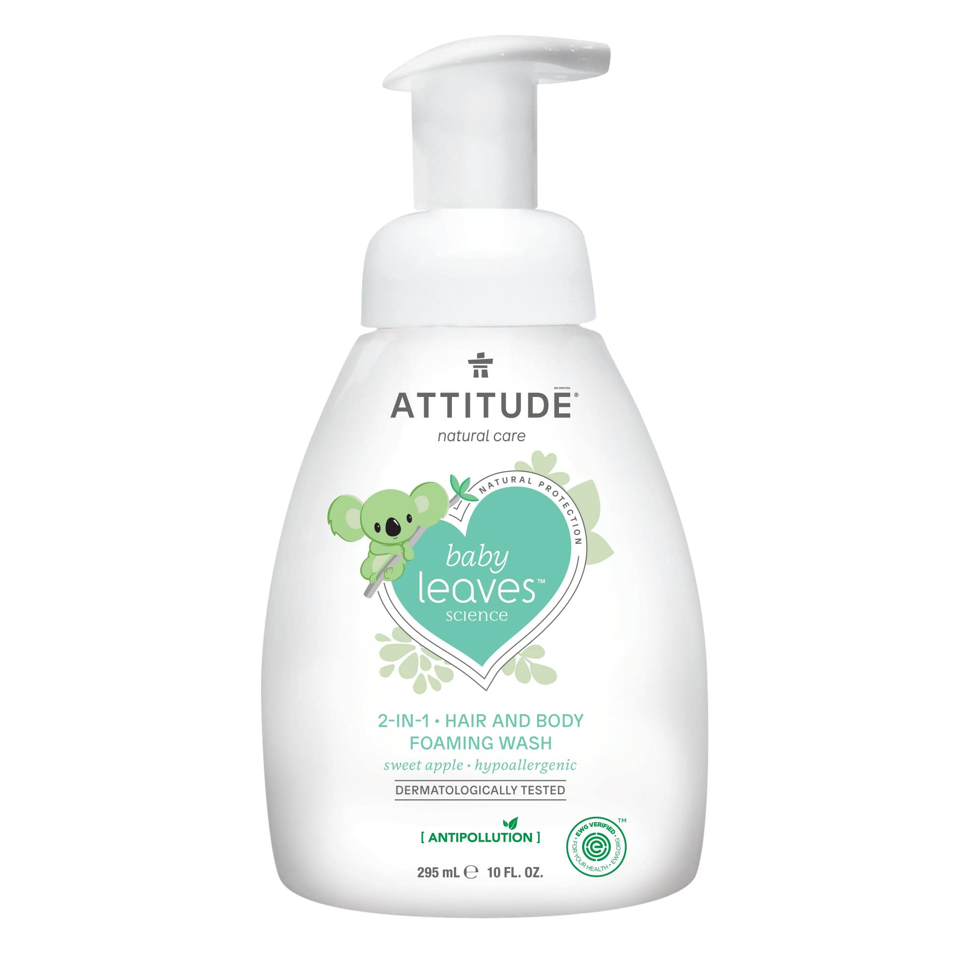 ATTITUDE baby leaves™ 2-in-1 Hair and Body Foaming Wash Sweet Apple 16634_en?_main? Sweet Apple