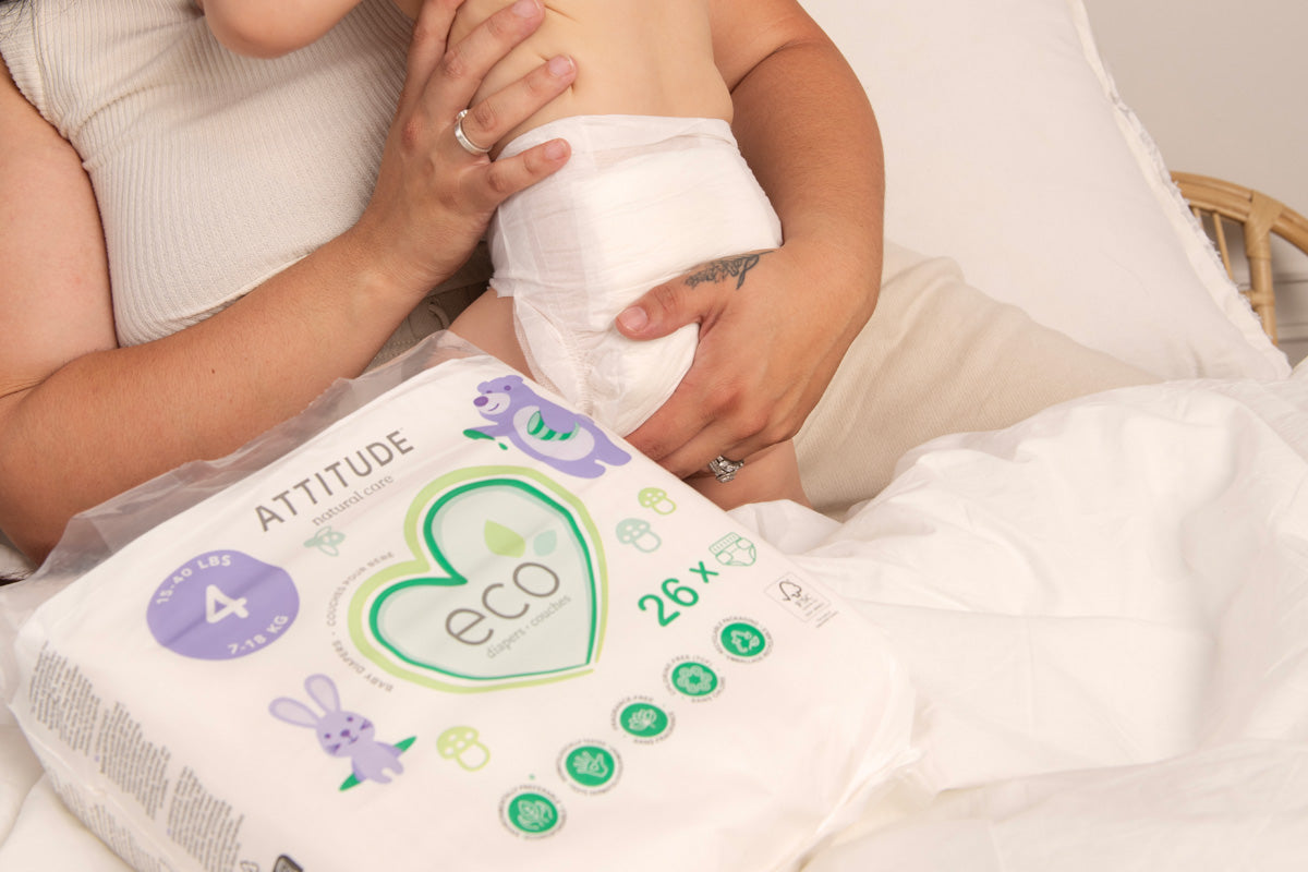 baby diapers with biodegradable components