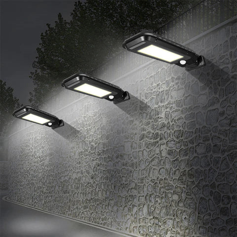 Foco Led Solar Para Exterior Con Sensor De Movimiento 40 Leds