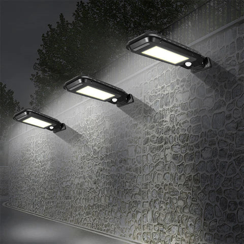 Foco LED 200 con panel solar Avalon en aluminio y brazo de acero, ideal  para instalaciones versátiles