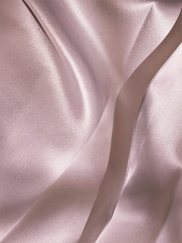 Lavender silk in natural light for a custom made wedding gown or bridesmaids dress.