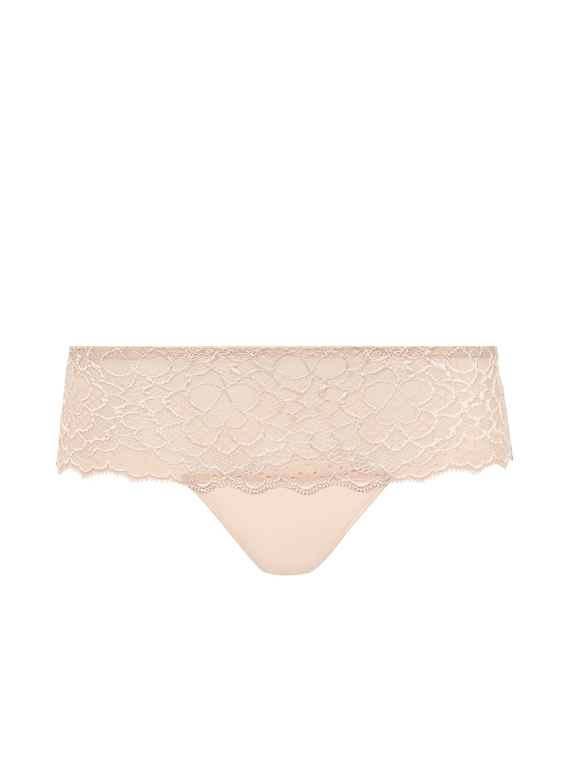 Simone Perele 12A316Caresse 3D Plunge Underwire Bra - Peau Rose