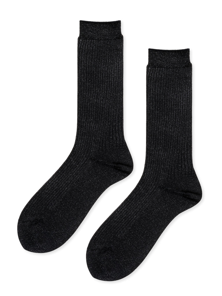 CaZo Dance Theatre Black Cushioned Crew Socks - CaZo Dance Company