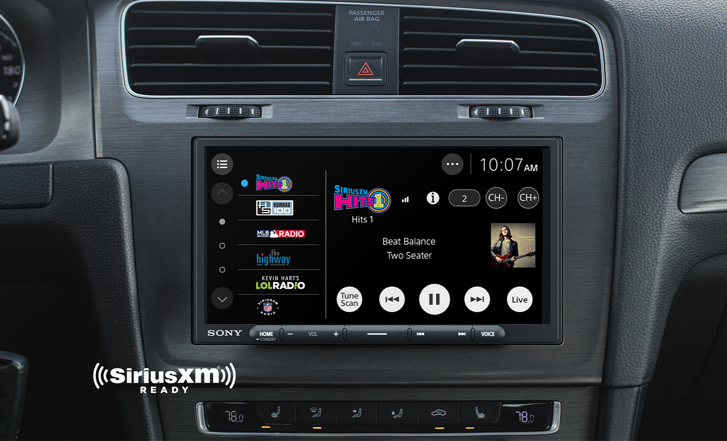 Sony XAV-AX3700 siriusxm